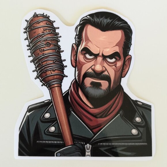 5 for 10$ - The Walking Dead Negan Sticker - Picture 1 of 1